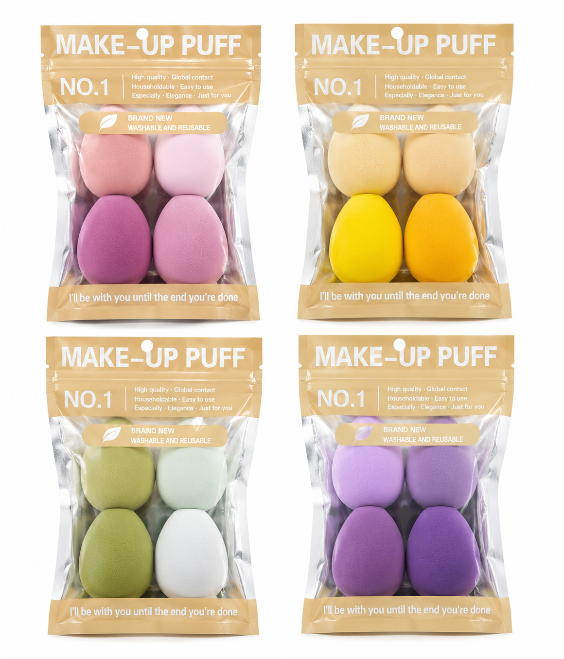 PACK ESPONJAS X4