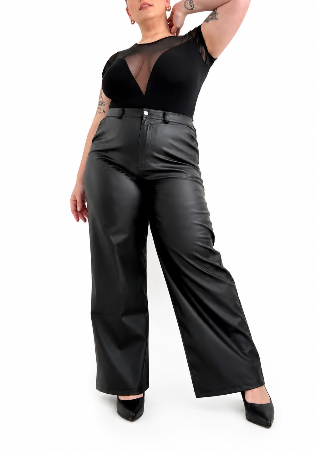 WIDE LEG ENGOMADO T/E