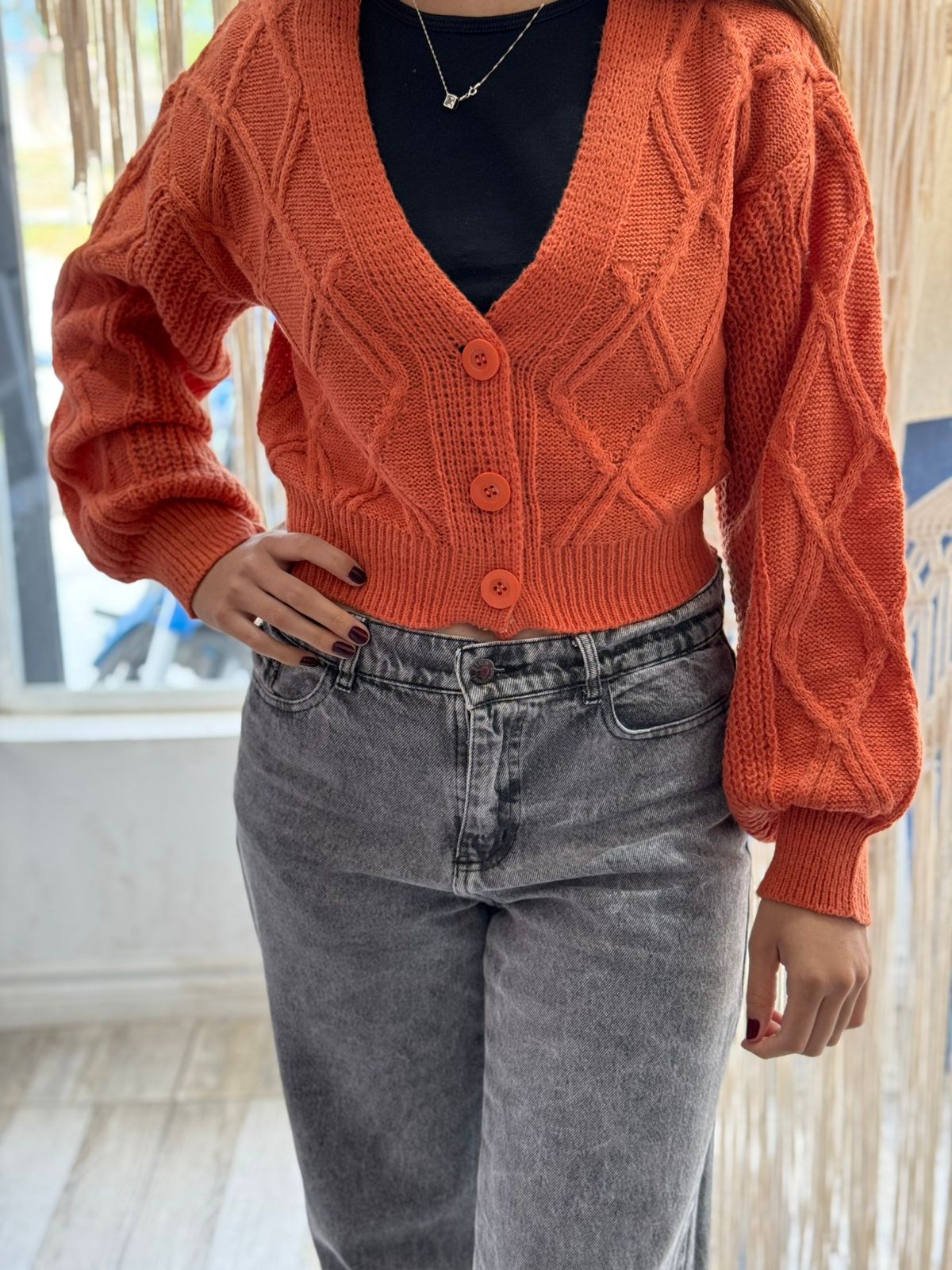 CARDIGAN LISO