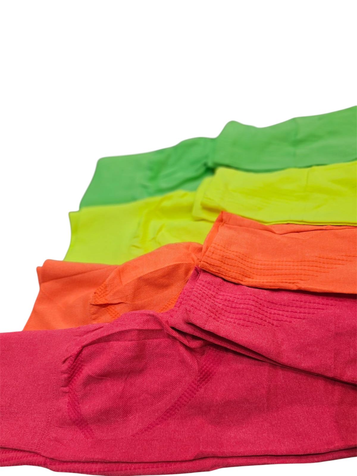 CALZA LARGA CON FRUNCE FLUOR